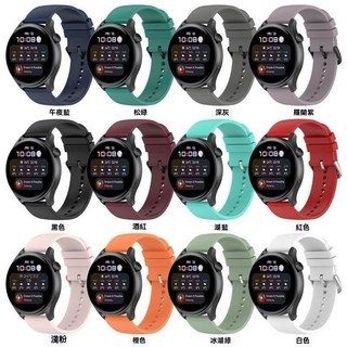 适用Ticwatchpro3/2代/E/C2/s2/GTX悦动智能手表柔软硅胶表带, 【深灰色】弧形尾硅胶表,Ticwatchpro蓝牙版/4G
