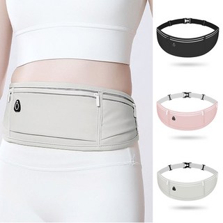 경량 방수 러닝벨트 러닝가방 플립벨트 힙색 Tbarun711, 라이트그레이, 1개