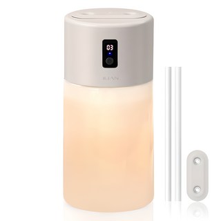 Ilian 小夜燈加濕器 1L, IH-30, 沙米色