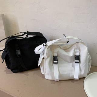 캔버스 버클 크로스백 2color 보부상 크로스 쇼퍼 토트 숄더백 가벼운가방 면가방 여성 남성