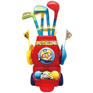 뽀로로 골프놀이 완구 세트, 혼합색상, 1세트