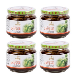 매실명인 청매실장아찌 430g, 4개