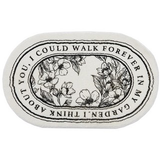 LYHOME 韓國同款 簡約地墊 臥室浴室門口防滑地毯, 1個, A