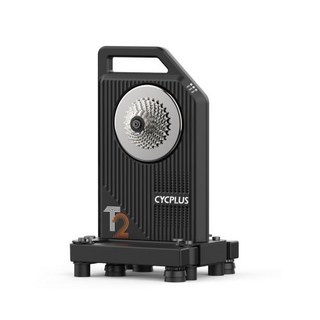 자전거로라 롤러 사이클 트레이닝 간편한운동 CYCPLUS T2 홈 바이크 트레이너 직접 구동 운동 사이클링 훈련 자전거 롤러 ANT + BLE 5.0 파워 계량기, 10S 11-28T Flywheel, 1개