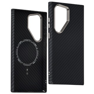 갤럭시 S24 S25 울트라 호환 2배자력 카본패턴 맥세이프 케이스