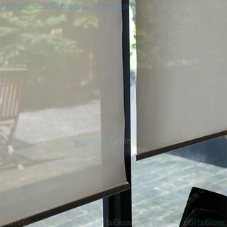 巨匠工廠陽光面料卷簾全遮光辦公室寫字樓遮陽簾透景防火阻燃電動升降窗簾