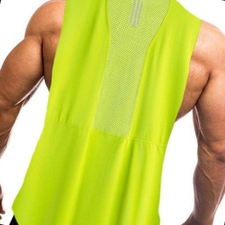 메쉬 땀건조 민소매 남성 운동상의 가볍고 쿨링 마라톤 헬스