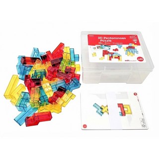[EDX] 3D 펜토미노 퍼즐 _ 3D Pentominoes puzzle, 1개, 1개