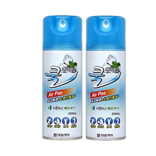 대일제약 쿨 에어파스(효과빠른 소염진통제) 200ml, 1개입, 2개