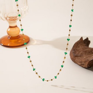 中古風手錶鏈項鍊 法式小眾設計感 鈦鋼 輕奢高級感 素鏈 極簡百搭 上班通勤 約會穿搭 不易褪色 輕奢質感 氣質女神 時尚單品