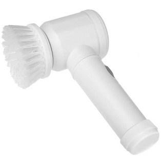 電動清潔刷 多功能三合一 USB充電清潔拋光打蠟 懶人清潔刷 電動刷洗, White, 1套