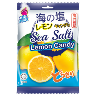 Big Foot 海鹽檸檬糖, 150g, 1袋