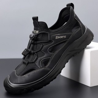 발편한 경량 망사 여름 남성샌들 캠핑신발 시원한 여름신발 휴가 운전자샌들