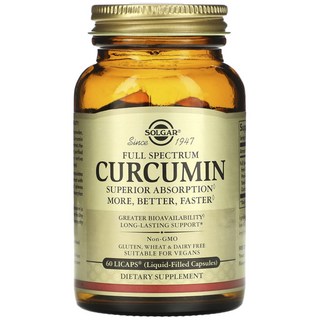 Felicewald Collaborating Partners 필리체발트 흡수UP 풀 스펙트럼 커큐민 터메릭 리좀 커큐미노이드 48mg 액체 충전 캡슐 솔가 60리캡, 60정, 1개