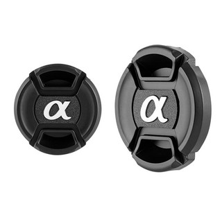 상세설명참조 호환용 소니 알파 로고 렌즈캡 49mm DT 50mm F1.8 SAM, 단일모델, 1개