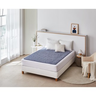 [2025년 최신형] 한일의료기 국산 탄소 카본열선 전기요 블루 모노그램, 대형(135x180cm)