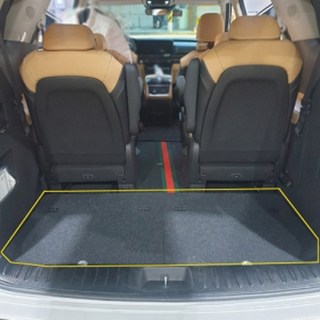 카니발 덮개정리함 트렁크정리함 수납함 사물함 9 11인승 페이스리프트 4세대 더뉴 올뉴, 더뉴카니발 (18~20년) 9.11인승, 상하문1개짜리, 회색