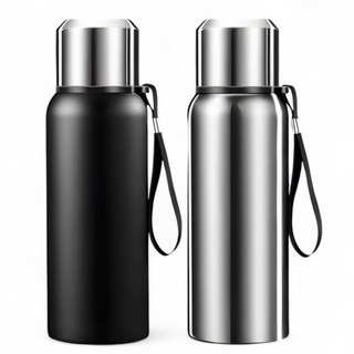 코코리브 스텐 보냉 보온병, 1개, 600ml, 스틸