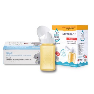 노즈큐어 어린이 코세척기 세트 + 노즈킹 키즈 코세척분말 70포, 1개