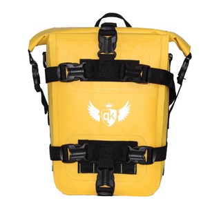 防雨機車護槓包 防水反光邊包 多功能騎士包 J8HN, 黃色,單個