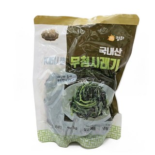 [맛집 추천] 특A급 삶은 시래기 구수한 일품 국산 무청 씨레기 배추 시레기 데침 씨래기, 4개