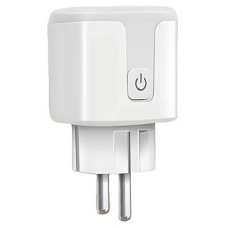 파워가드 IoT 스마트 플러그 WIFI 원격 제어 미니 콘센트 과전압 보호 자동 전원 차단 대기전력 절전 예약 타이머 가정용 스마트 전원 관리, 1개, 백색, 5cm
