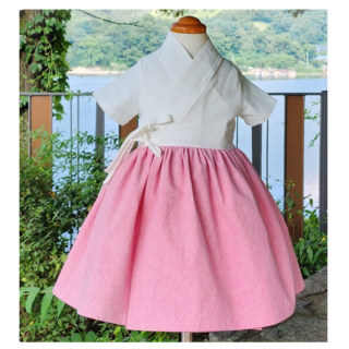 호이드레스 핸드메이드 여아한복 생활한복 백의민족