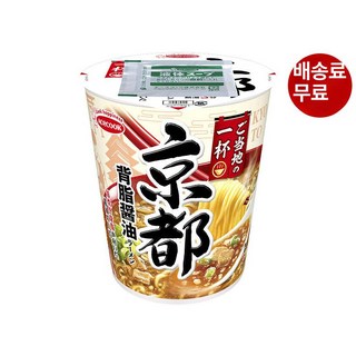 에이스 쿡 현지의 한잔 교토 배지 간장 라멘 62g×12개입, 1박스