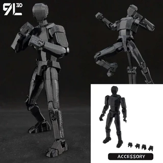 3D피규어 9L3D Dummy13 관절 이동식 인형 마네킹 사무실 장식 저렴한 휴일 선물 아이디어 동적 포즈 디스플