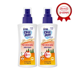 헨켈 홈키파 마이키파 엑스트라파워 미스트, 100ml, 2개