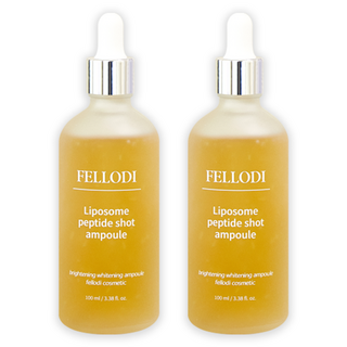 펠로디 리포좀 펩타이드 녹는실 리프팅 탄력 앰플 수분 재생 에센스 세럼 미백, 2개, 100ml
