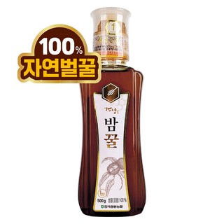 한국양봉농협 밤꿀, 1개, 500g