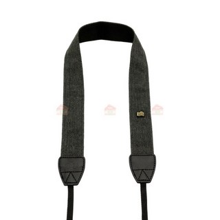 棉質寬版相機背帶 英倫風文青風 編織減壓減震復古風, 1個, 黑色