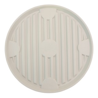 네이처안 바퀴달린 과습방지 화분 받침대 원형, 1개, 베이지