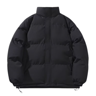 男士簡約高領防風保暖外套 輕量舒適 時尚百搭 戶外休閒必備