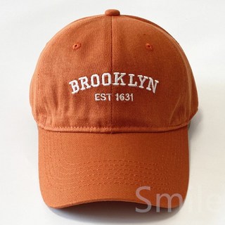 男女款 Brooklyn 字母刺繡棒球帽 遮陽休閒鴨舌帽