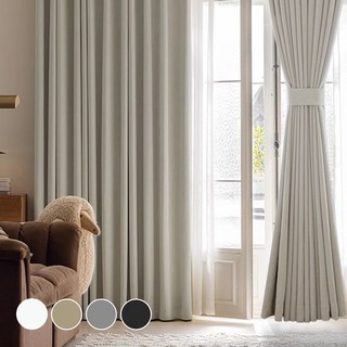 온더플로어 딥슬립 방한 99.9% 암막커튼 2P