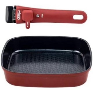 일본 직배송 BoOhgle Boogul 프라이팬 냄비 세트 인덕션 가스 화덕 호환 손잡이 분리형 노스틱 세라믹 코팅 세척 용이 10.2인치 26cm 베이지, 1)26cm후라이판, 1개