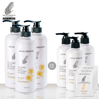 IRIYA伊麗雅 向日葵護色洗髮乳 730ML 三入組 (買大送小 加贈護髮試用包), 1個