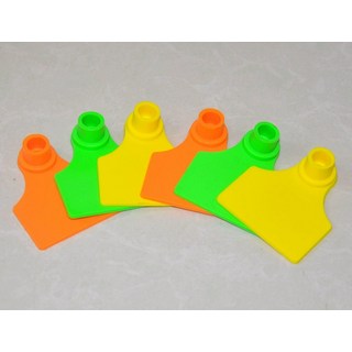 목장 이표 번호판 귀태그 젖소 염소 축산 용품 귀표 번호표 돼지 가축 한우, 돼지용 수입 귀표 무문 색상선택, 1개, 1L