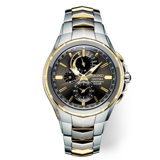 세이코 솔라 금장 SSC376 퍼페츄얼 캘린더 사파이어 코트라 남자 명품시계