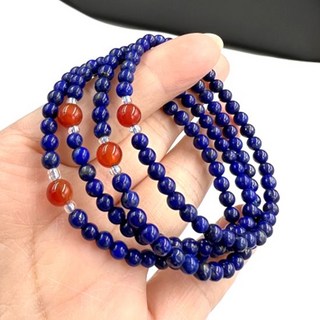 亮晶晶 天然青金石手鍊 6mm 舒緩壓力*激發靈感*加強溝通表達能力 避邪擋煞