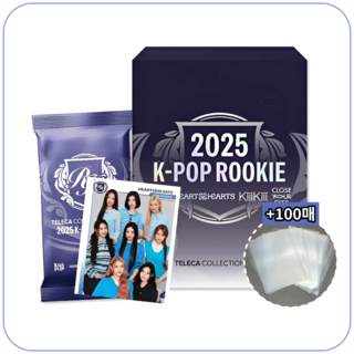 루키 테레카 KPOP 1박스 아이돌 포토카드 킥플립 키키 클로즈유어아이 하투하 하츠투하츠 / 카드 보관 슬리브 증정, 500개