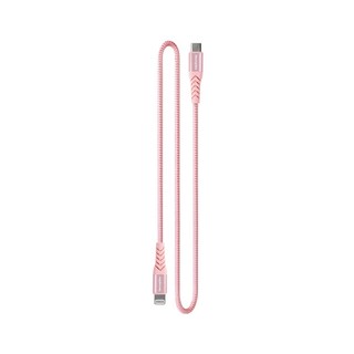 thecoopidea【快充套餐】65W GaN 氮化鎵快速充電器豆腐頭編織傳輸線打造居家快充, 1個, Lightning粉色2M