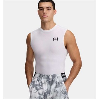 [백화점 정품] 언더아머 Under Armour 남자 나시티 1390100-100 Heatgear 히트기어 OG 컴프레션 슬리브리스 기능성 나시 티셔츠 STS