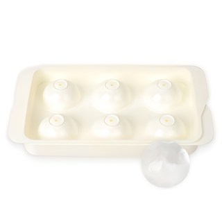 빅아이스 트레이 원형 6구, 1개