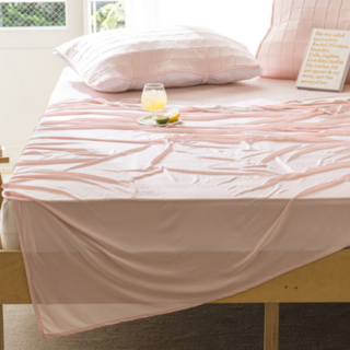 엘르넨x허니베딩 여름 쿨링 냉감 시어서커 꽃구름 피톤치드 차렵이불 슈퍼싱글 SS