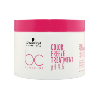 Schwarzkopf施華蔻 bc極緻修護晶燦銀亮水感保濕完美柔光凝時再生髮膜, 1個, 晶燦鎖色pH4.5髮膜,500ml