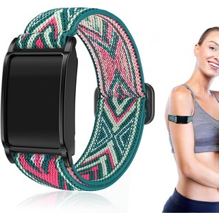 Whoop 4.0/5.0 호환 나일론 피트니스 밴드 방열 조절 가능 스포츠 손목밴드 소프트 보호 트래커 스트랩, 04 B