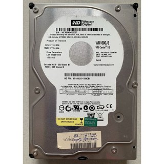 WD威騰 3.5吋 160GB SATA硬碟 WD1600JS-00NCB1
